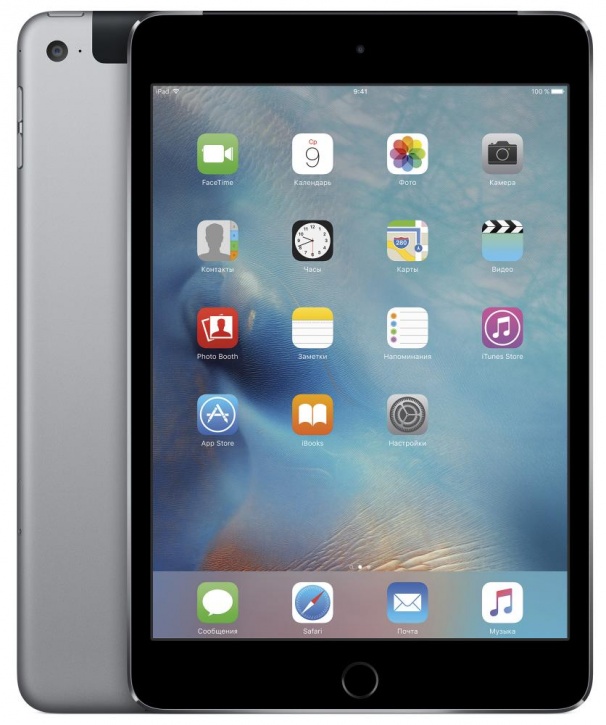 Apple iPad mini 4 Wi-Fi + Cellular 128GB (серый)